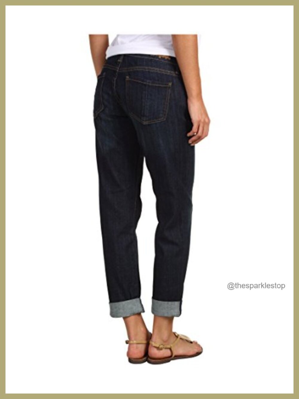 Relaxed Straight Boyfriend Jeans Mid Rise Cotton Blend Casual Denim